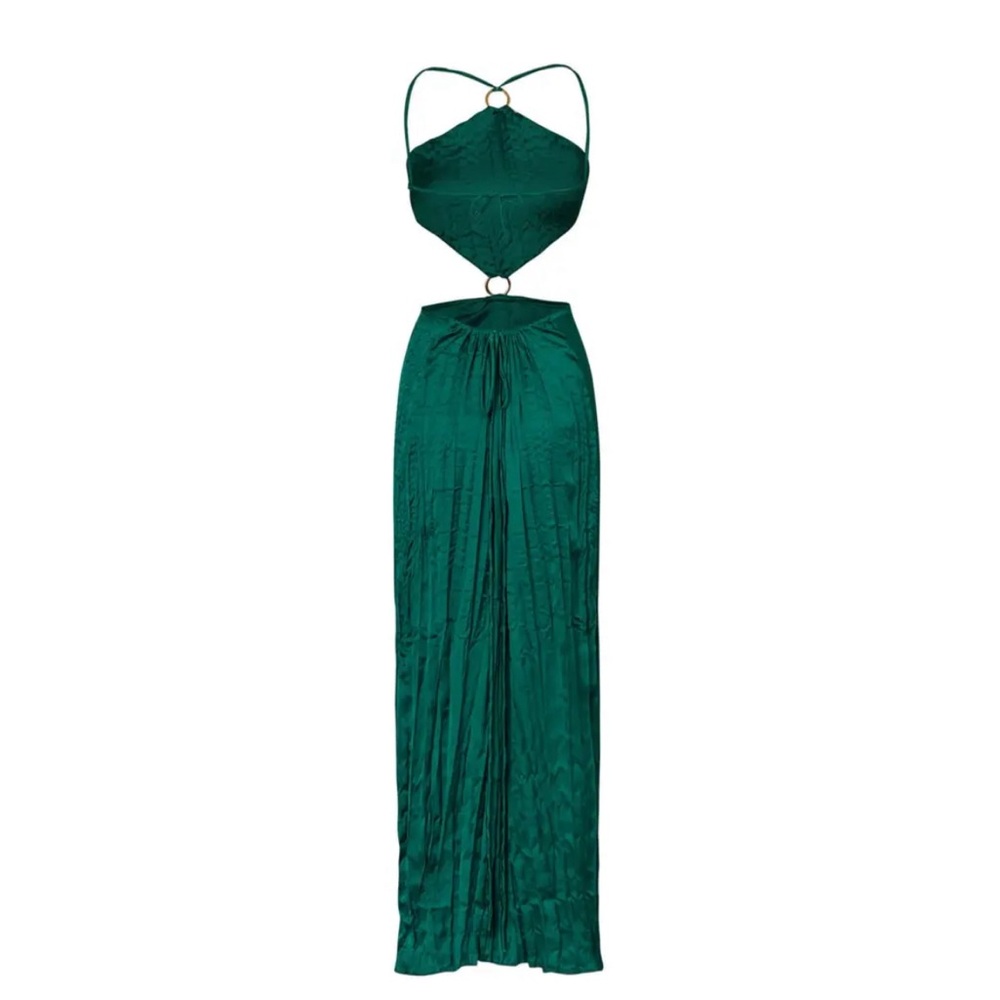 Baobab Kira maxi dress green Agatha